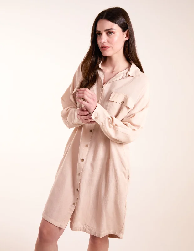 Utility Shirt Dress